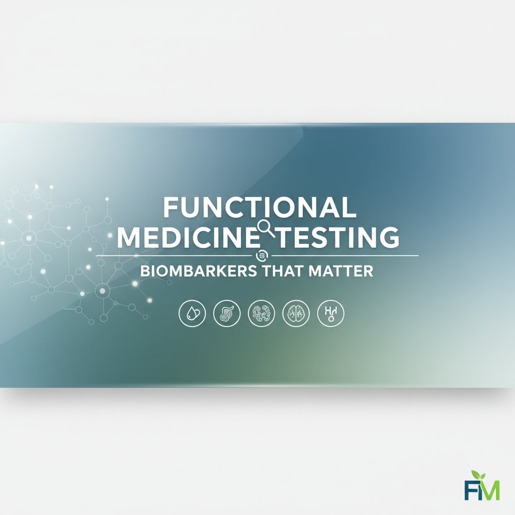 Functional Medicine Testing: Biomarkers That Matter