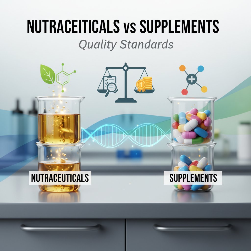 Nutraceuticals vs Supplements: Quality Standards